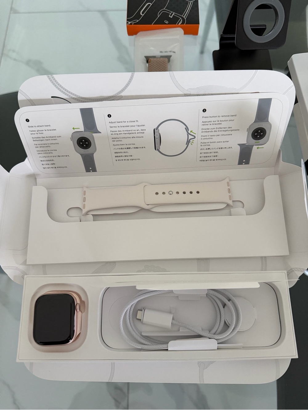 Apple Watch series 11 (GPS) with accessories